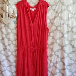 Simply Emma Swim Coverup. Size 3X.  Coral